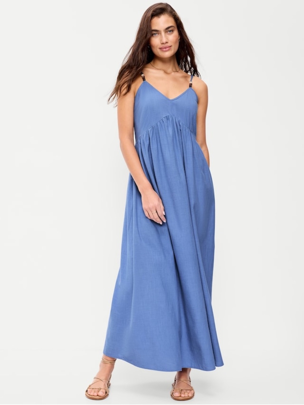 Sleeveless Boho Maxi Dress